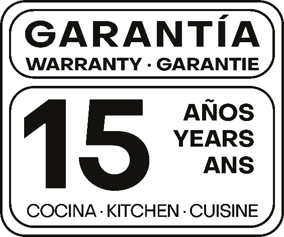 Garantía de 15 años
